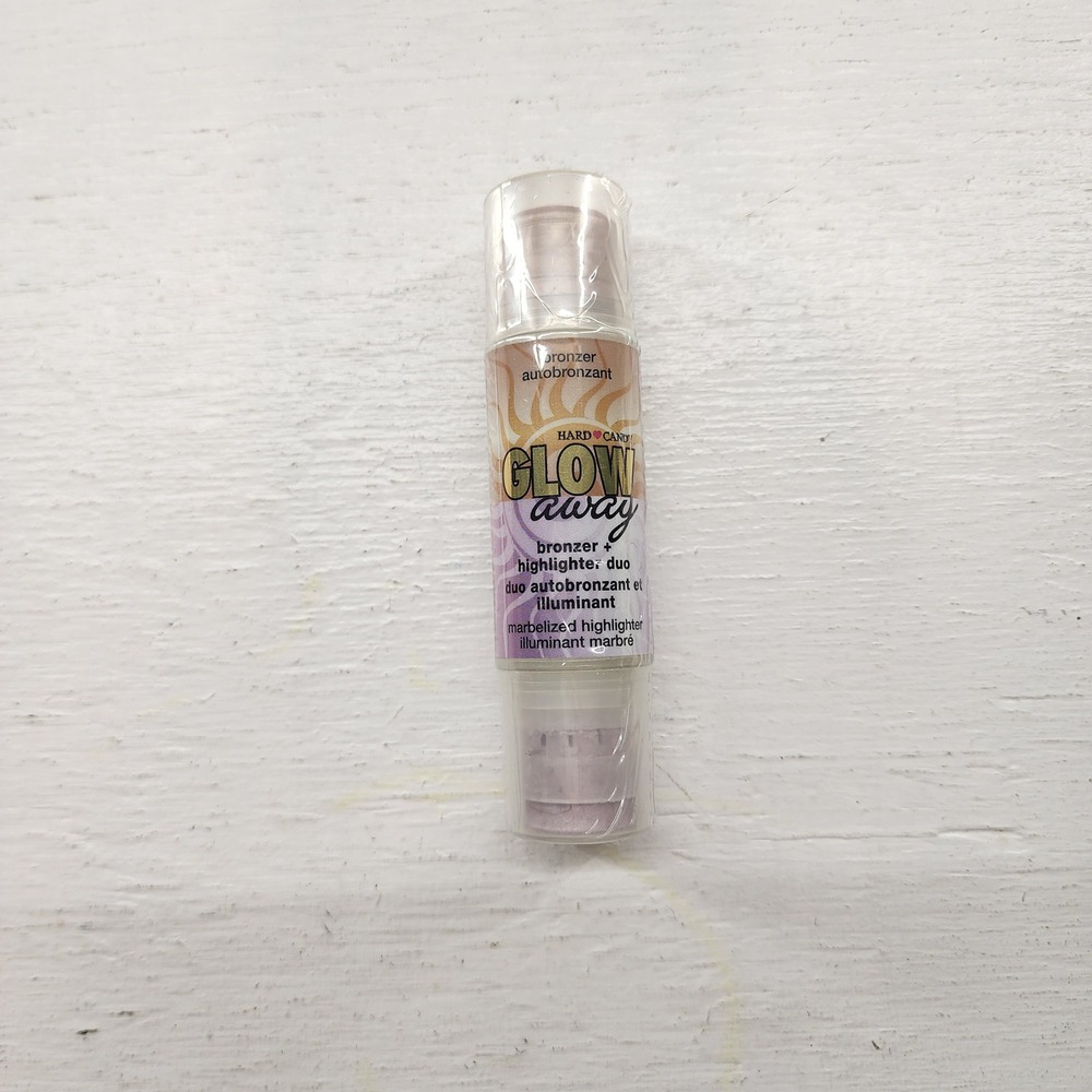 Hard Candy Glow Away Bronzer Highlighter Duo Maui 442 8.5g Stick New Sealed